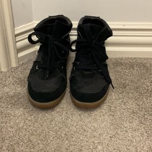 Isabel Marant Leather wedge sneaker